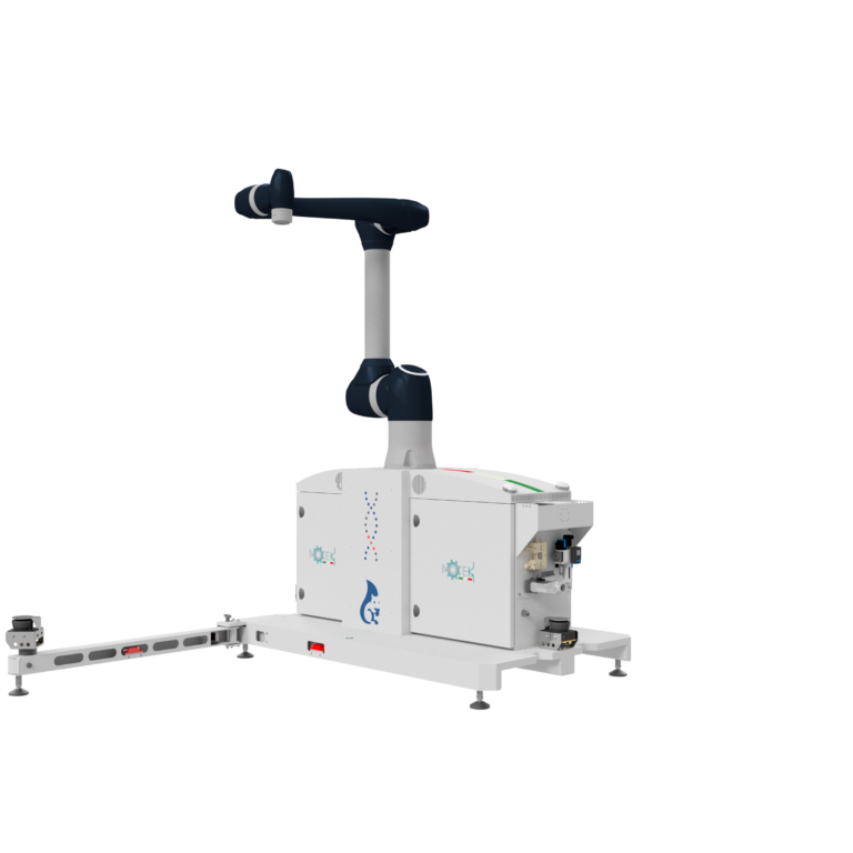 Pallettizatore Squirrel con robot DOOSAN || Motek